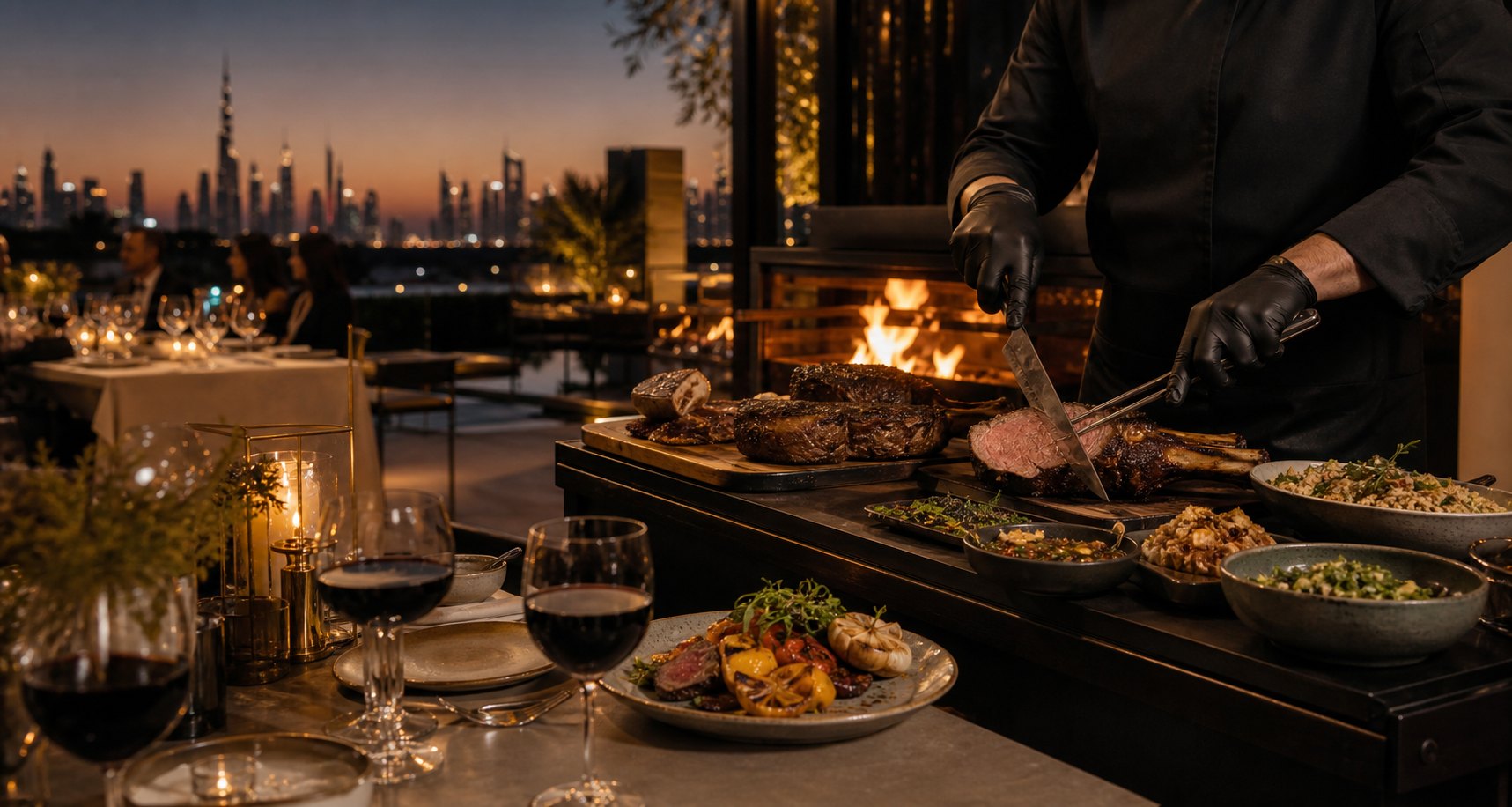 Brazilian dishes and churrasco served in Dubai