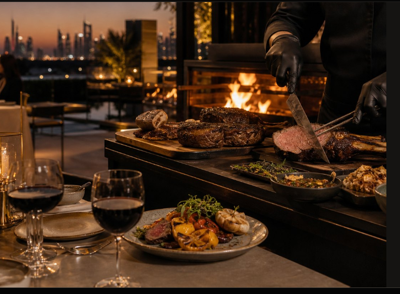 Private Brazilian churrasco grill service in Dubai